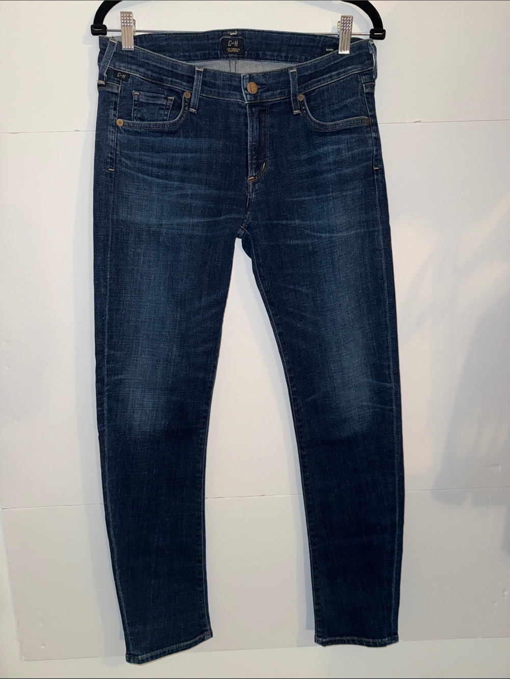 NWOT Citizens Of Humanity dark wash skinny mid rise jeans